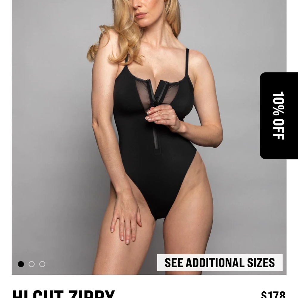 TA3 hi cut zippy one piece suit size small regular